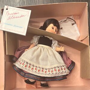 Italy Madame Alexander Doll with Embroidered Dress